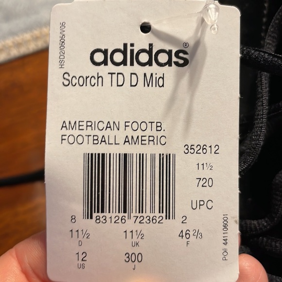 Men’s size 12 Adidas Scorch football cleats - Picture 5 of 5